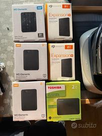 6 hard disk esterni USB3