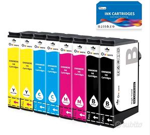 N. 8 cartucce nuove 603XL