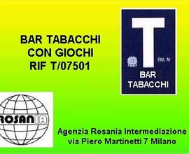 Bar tabacchi con giochi (rif T/07501)