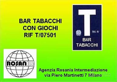 Bar tabacchi con giochi (rif T/07501)