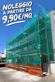 Noleggio ponteggi Lecce e provincia da 9,90€/mq