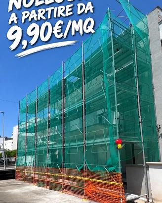 Noleggio ponteggi Lecce e provincia da 9,90€/mq