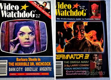 2 NUMERI VIDEO WATCHDOG - Barbara STEELE