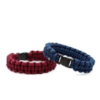 Coppia di braccialetti in paracord – fatti a mano
