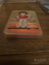 Lotto carte Dragon Ball serie arancioni 2008