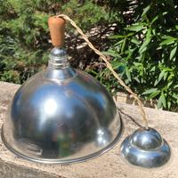 Lampada alluminio Canal Street vintage industriale