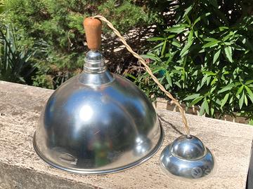 Lampada alluminio Canal Street vintage industriale