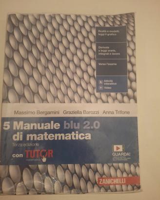 Manuale blu 2.0 di matematica a Bergamini Barozzi 