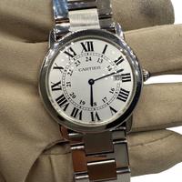 Cartier Ronde Solo Ref. 2934 36MM Dial Bianco