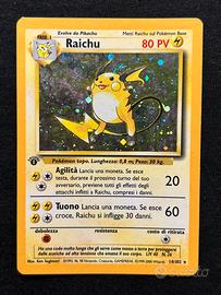 Pokemon Raichu 14/102 Set Base ITA 1 edizione