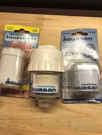 FILTRO ACQUA con ricambi mai usati