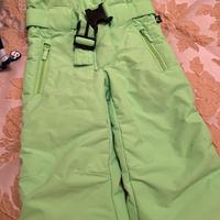 Salopette da sci bambino Mc Kenley tg. 4 anni lime