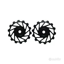 Nova Ride Coppia Pulegge 14D Mtb 12v - Nero