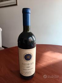 Tenuta San Guido SASSICAIA 1989 – Livello Perfetto