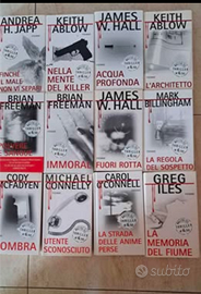 12 Libri Thriller edizione Piemme