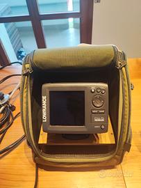 Ecoscandaglio Lowrance Elite + Trasduttore + Asta 