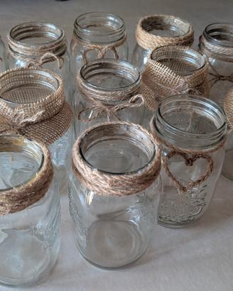 14 Vasi Bormioli da 1 L decorati