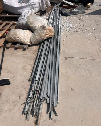 Paletti pali ferro zincato 2,5 mt recinzione