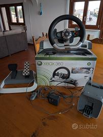 Volante e pedali wireless Xbox 360
