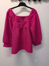 Blusa fucsia