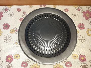 Piastra grill universale per fornello a gas