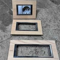 Prese. Interruttori, pulsanti, placche, ecc