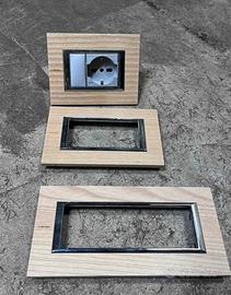 Prese. Interruttori, pulsanti, placche, ecc