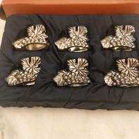 Segnaposto uva lega d'argento 