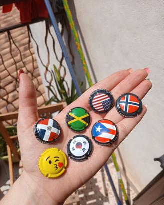 Lotto 7 capsule spumante Santero 9.5.8 