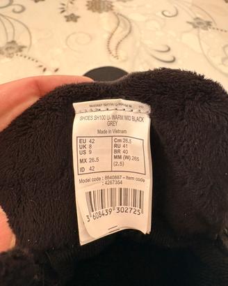 Scarponcini Quechua SH100 Mid Decathlon