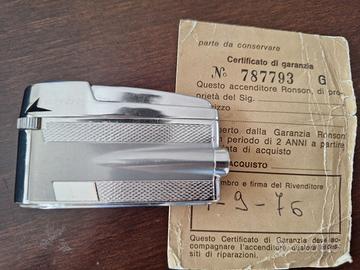 RONSON VARAFLAME PREMIER 1976 – con certificato