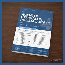Manuale Concorso Agenti Polizia Locale Completa