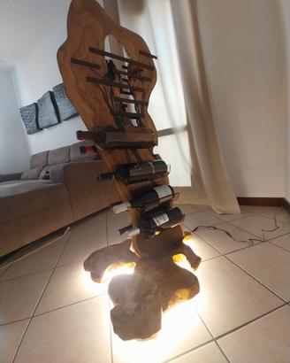 portabottiglie cantina vino