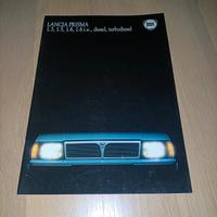 Lancia Prisma turbo diesel depliant brochure 