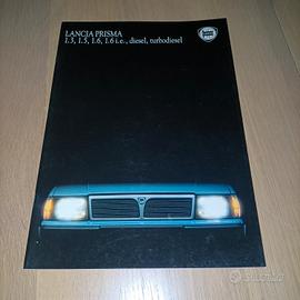 Lancia Prisma turbo diesel depliant brochure 