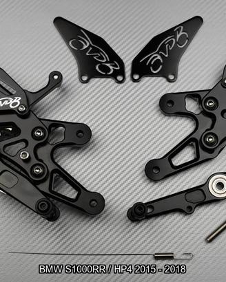 Pedane arretrate BMW S1000RR / HP4 2015 - 2018