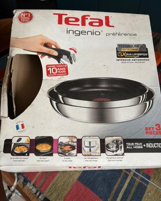 Set padelle tefal antiaderenti