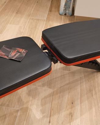 Panca + pesi e manubri e altro per palestra 