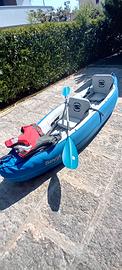 Canoa 2 posti gonfiabile