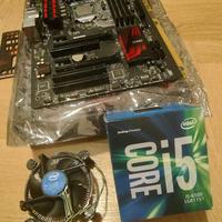 Intel I5 6500 + scheda madre MSI H170A gaming pro