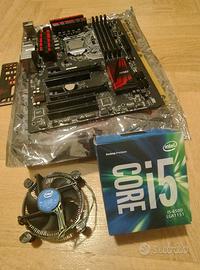 Intel I5 6500 + scheda madre MSI H170A gaming pro