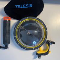 Telesin Dome Port Per GoPro Hero 5/6/7