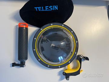 Telesin Dome Port Per GoPro Hero 5/6/7