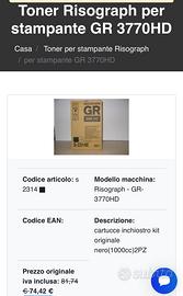 Inchiostro Risograph Gr3770