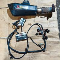 scarico e centraline 