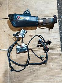 scarico e centraline 