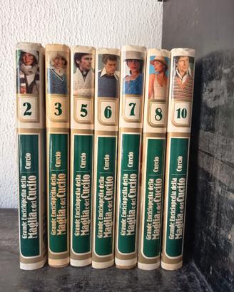 Grande Enciclopedia Maglia e Cucito 7 vol, + 5 dec