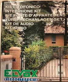 kit citofonico bifamiliare 