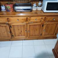 Credenza in pino di svezia