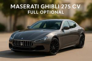 MASERATI Ghibli 3.0 V6 Diesel 275 CV - Full Option